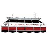 Corvette C5 Stained Glass 40 inch Lighting Fixture - Game Room Products > Tiffany Lamps > Automotive