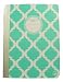 Carolina Pad Studio C College Ruled Poly Cover Composition Book ~ Pattern Play (Green and White Design; 7.5