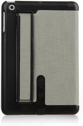 Gentne Smart Ipad Mini / Ipad Mini 2 Case Cover Full Body Protection with Front & Back Pu Leather Case Cover with Magnetic Sleep Sensor (Gray)