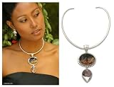 Quartz choker, 'Hypnotic Beauty'