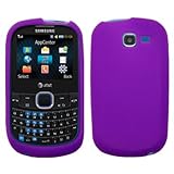 Purple Silicone Case / Skin / Cover for Samsung SGH-A187