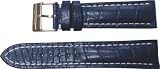 NEW BREITLING 24/20 BLUE CROCODILE PATTERN STRAP