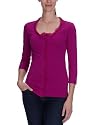 VERO MODA Damen T-Shirt, 10076891 Rana 3/4 Top