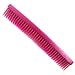 Denman Three Row Hair Comb For Mousse Gel & Back Combing - Pink