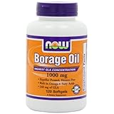 NOW Foods Borage Oil 1000mg, 120 Softgels