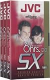 Jvc T120Du3 120-Minute Vhs Video Tape (3-Pk)