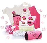 Organic! - Sweet Cupcakes Baby Gift Basket