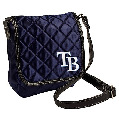 MLB Tampa Bay Rays Quilted Purse, Navy
