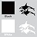 Killer Whale Family - Animal Decal Vinyl Car Wall Laptop Cellphone Sticker