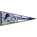 Detroit Lions - Helmet 12"X30" Pennant, NFL Pro Football