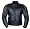 Australian Bikers Gear The Razor Classic Leather CE Armoured Motorcycle Jacket (36