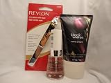 Revlon Easy Squeeze Cuticle Nipper 53958, Revlon Cuticle Moisture Oil .5 Fl. Oz., Bath and Body Works Black Amethyst Hand Cream 2.5 Oz., Nail and Hand Care Gift Set