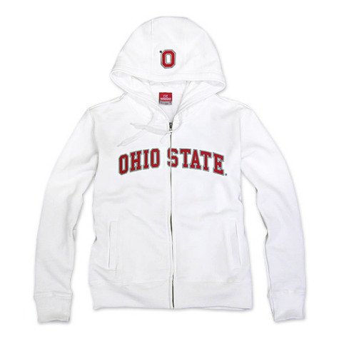 Womens Ohio State Buckeyes Titan Full Zip Hoodie