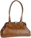 Jane Shilton Stamford Leather Frame Bag with Lock Detail