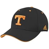 adidas Tennessee Volunteers Black Basic Logo Flex Fit Hat