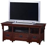 Crftmn 3drwr Wide-screem Tv St 22hx53w Macintosh Oak