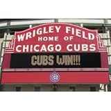 Chicago Cubs Sports Poster- CUBS WIN!