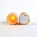 2 Birch Bark Flameless Pillar Candles with Warm White LEDs, Wax, Variety Set, Battery Operated