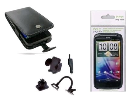 Pack d'accessoires de voyage pour HTC Sensation