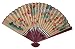 Asian Art, D&eacute;cor & Gifts - 35" Japanese Tan Hand Painted Decorative Wall Fan - Oriental Children #7