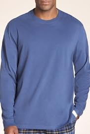 Pure Cotton Crew Neck Long Sleeve Pyjama Top [T07-3731-S]