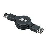 Tripp Lite U034-004-R USB2.0 Retractable AA Extension Cable for USB2.0 Cables - 4ft