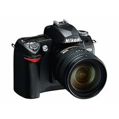 Nikon D70s SLR-Digitalkamera (6 Megapixel) inkl. Nikon Objektiv AF-S DX 18-55mm 3.5-5.6G ED II
