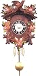 German Clock With Flowers German Clock With Flowers