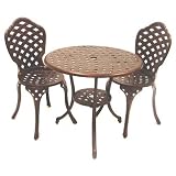 Eclipse 2 Seater Garden Furniture Bistro Set - FREE UK Mainland Delivery