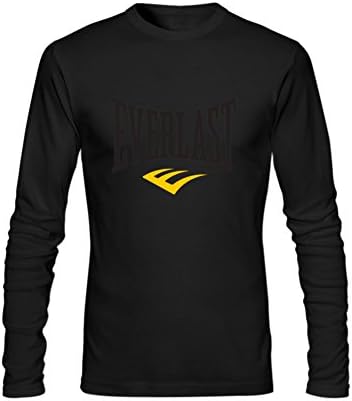 Knocktry Men's Everlast Hipster Hip Hop T-Shirt Long S Black