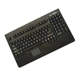 Adesso Inc Easytouch Ack-730ub Keyboard Usb Qwerty 107 Keys Black Industrial 1u Standard Size