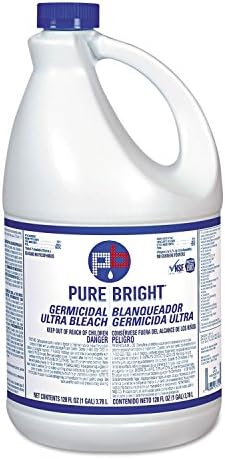 (3 Pack Value Bundle) KIKBLEACH3 Pure Bright Liquid Bleach, 1 Gallon Bottle