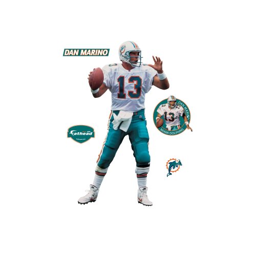 Fathead Dan Marino Miami Dolphins Wall Decal
