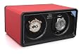Jomashop Black/Red Automatic Watch Winder With Blue Leds