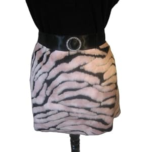 Faux Fur Hostess Designer Apron