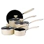 Prestige Aluminium Non-stick Cookware Saucepan Set&hellip by Meyer Group