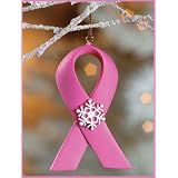 Pink Ribbon Breast Cancer Awareness Ornament