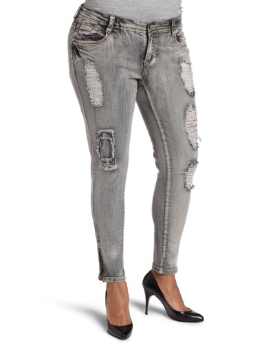 Southpole Junior's Plus Signature Low Rise Ankle Jean product image