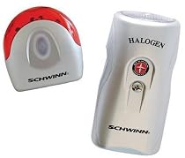 Schwinn Xenon Bicycle Headlight and Seat Post Light Combo Set