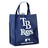 MLB Tampa Bay Rays Navy Blue Reusable Tote Bag