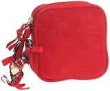 Unisa Z-Jones, Pochette femme - Rouge, Cuir