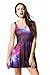 Amour- Fashion 3 D Digital Print Rockability Scoop Skater Dress