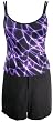 Reebok Women's Water Cubes Tankini & Jogger 2Pc