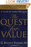 The Quest for Value: A Guide for Senior Managers