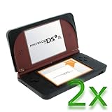 GTMax 2x Black Silicone Skin Rubber Soft Case for Nintendo DSi XL