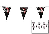 pirate pennant - 100 feet long! great pirate party decoration!