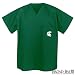 Michigan State University Scrubs Top Shirt- MSU Spartans Logo For HIM or HER -Officially Licensed NCAA College Logo Apparel For HIM or HER SEARCH BROAD BAY SCRUB FOR OTHER College Logo Apparel Unique GIFT Ideas for Man Men Woman Women Ladies Nurses