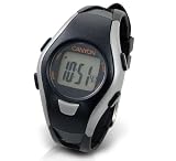 Canyon CNS-SW8 Sportuhr Schlagfest mit Pulssensor schwarz/orange