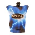 Spudz SPFD20-G4 10x10 Micro Fibre Lens Cloth In Pouch -Blue Lightning