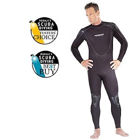 3mm Akona Full Wetsuit for Scuba Diving, Surfing and Snorkeling
